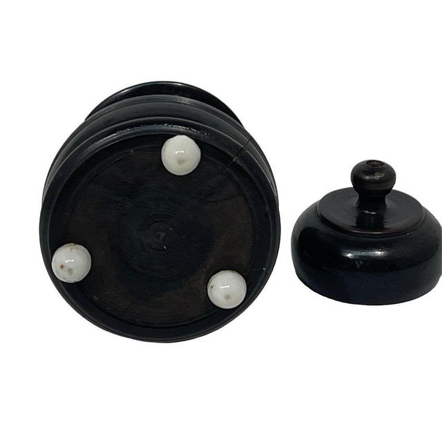 Wood Antique Jar in Oak, 1800s For Sale - Image 7 of 10