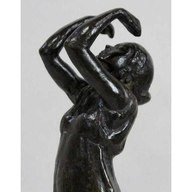 Bronze Dancer by G. Halbout du Tanney For Sale - Image 6 of 18