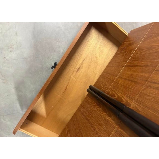 1960s Completely Restored Danish Modern Teak Chest For Sale In Dallas - Image 6 of 8