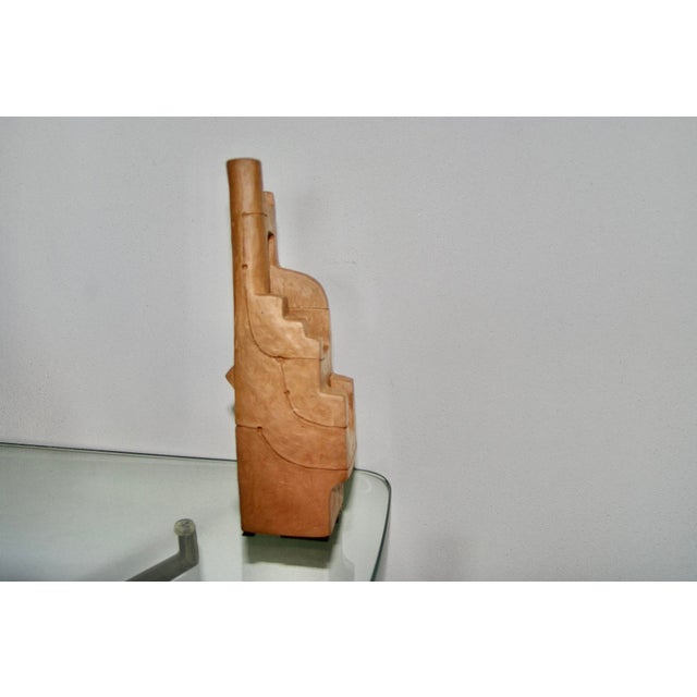 Architectural Study in Terracotta by Alois Kaspar Klingen, 1984 For Sale - Image 6 of 9