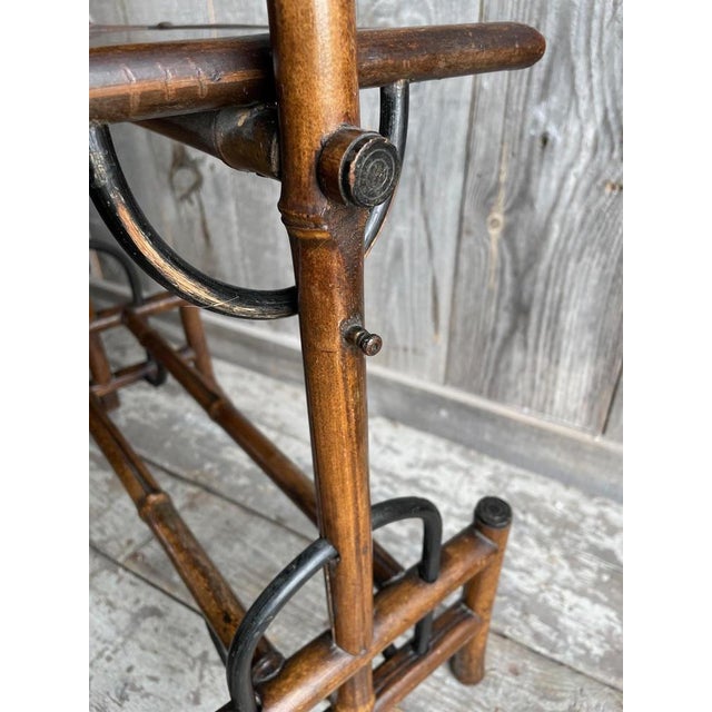 Napoleon III Bamboo Tea Table For Sale - Image 9 of 11