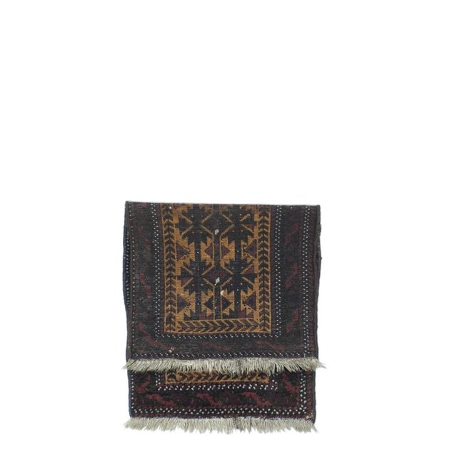 Traditional Vintage Balouch Rug 1'7'' x 2'9'' For Sale - Image 3 of 10
