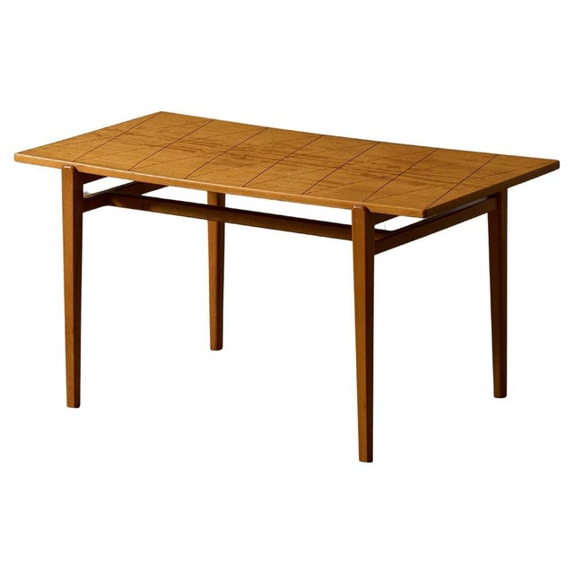 Wood Swedish Table by Carl-Axel Acking for Bodafors, 1950s For Sale - Image 7 of 7