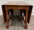 Vintage Early American Colonial Revival Willam & Mary Style Walnut Dining Table For Sale - Image 10 of 14