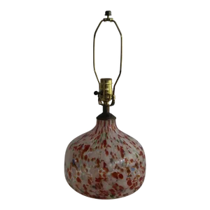 Mid 20th Century Petite Mezza Murano Style Lamp