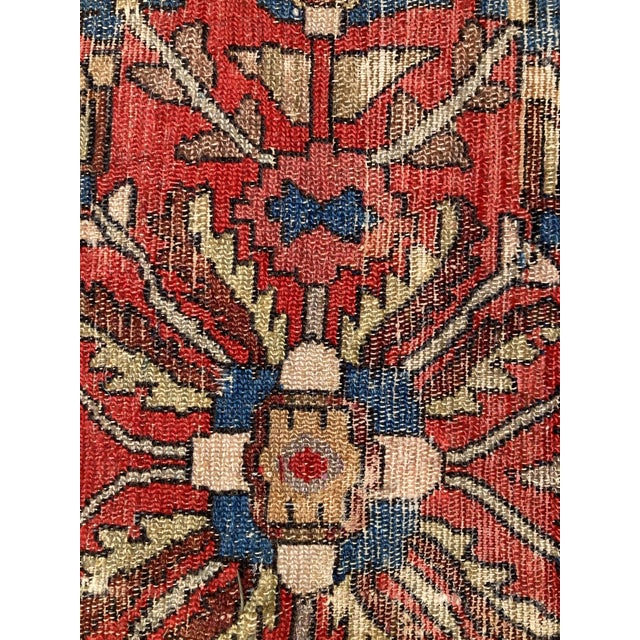Antique Malayer Rug in Wool, 1890s For Sale - Image 11 of 13