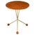 1950s Bord På Burk Side Table in Brass, Teak and Metal from Alberts, 1950s For Sale - Image 5 of 5