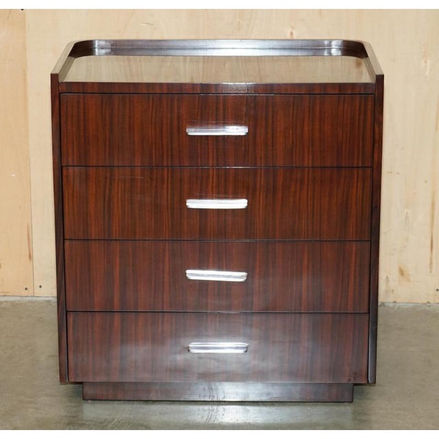 Macassar Metropolis Chest of Drawers from Ralph Lauren, Set of 2 For Sale - Image 4 of 18