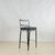 The Méandre™ counter stool by DESIGN FRÈRES®. Upholstered firm but comfortable. Shown here with custom leather upholstery.