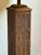 Brown Mid-Century Modern Skyscraper Carved Wood Table Lamp For Sale - Image 8 of 12