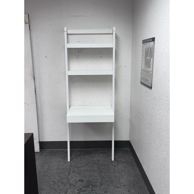 Crate & Barrel Sawyer White Desk For Sale In San Francisco - Image 6 of 12