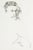 An ink drawing by the American artist James L. Bruch (1942-2023). This portrait drawing depicts a man with beard and...
