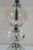 Mid 20th Century Mid 20th Century Hollywood Regency Stacked Crystal Prism Vanity Boudoir Lamps 11" For Sale - Image 5 of 13