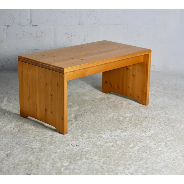 Pine Coffee Table by Charlotte Perriand for Les Arcs, France, 1960s For Sale - Image 16 of 17