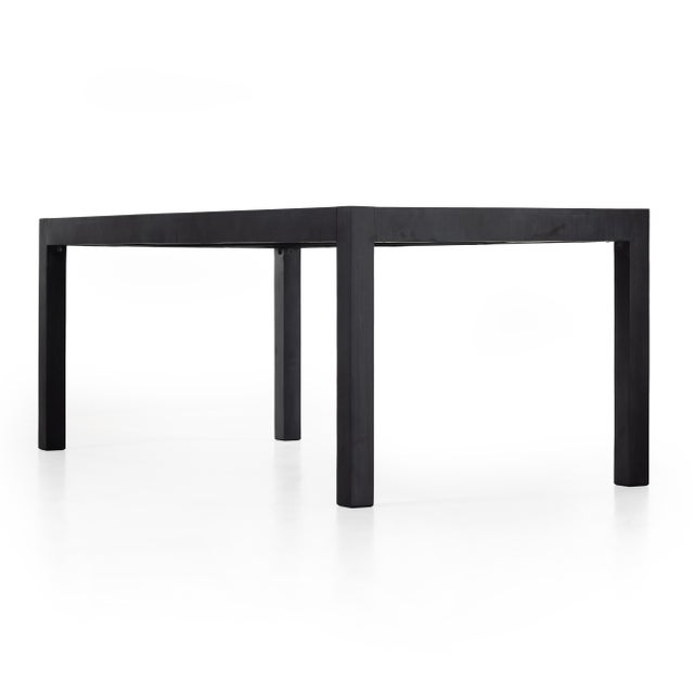 Not Yet Made - Made To Order Four Hands Isador Dining Table, Black Wash Poplar For Sale - Image 5 of 11