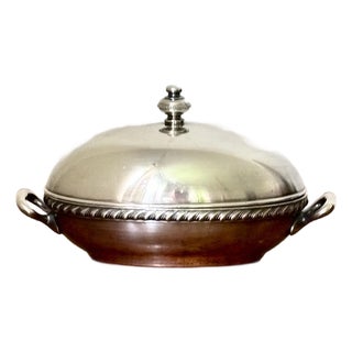 Antique Silver Dish - Hotel St. Andrew New York Jewelry Box Trinkets For Sale