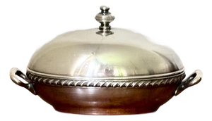 Antique Silver Dish - Hotel St. Andrew New York Jewelry Box Trinkets