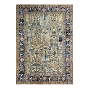 1940s Persian Tabriz Area Rug 8'4"x 12'0"