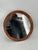 Modern Round Mirror in Teak Wood by Glass and Wood Hovmantorp, Sweden, 1960s For Sale - Image 3 of 11