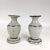Mid 18th Century Pair of 18th Century Blue and White Ceramic Candle Holder For Sale - Image 5 of 5