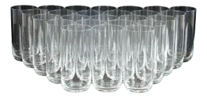 Waterford Crystal Marquis Tall Iced Tea Stemless Juice Glasses - Set of 25