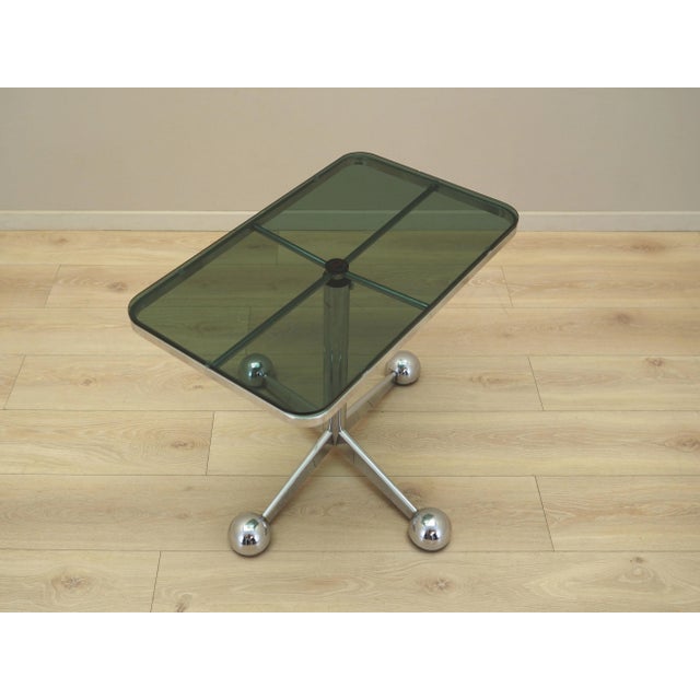 1970s Italian Coffee Table on Wheels from Allegri, 1970s For Sale - Image 5 of 10
