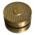 Vintage 1940s Coty Sub Deb Rouge Air Spun Gold Tone Compact For Sale