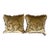 Pair of Custom Velvet Appliqué Pillows by Melissa Levinsonv For Sale