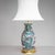 Antique Chinese Table Lamps with Porcelain Base, Set of 2 For Sale - Image 5 of 9