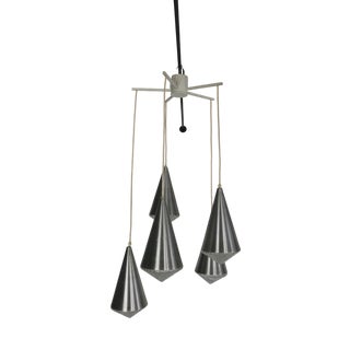 Cascade Lamp with Crystal Glass, 1970s For Sale