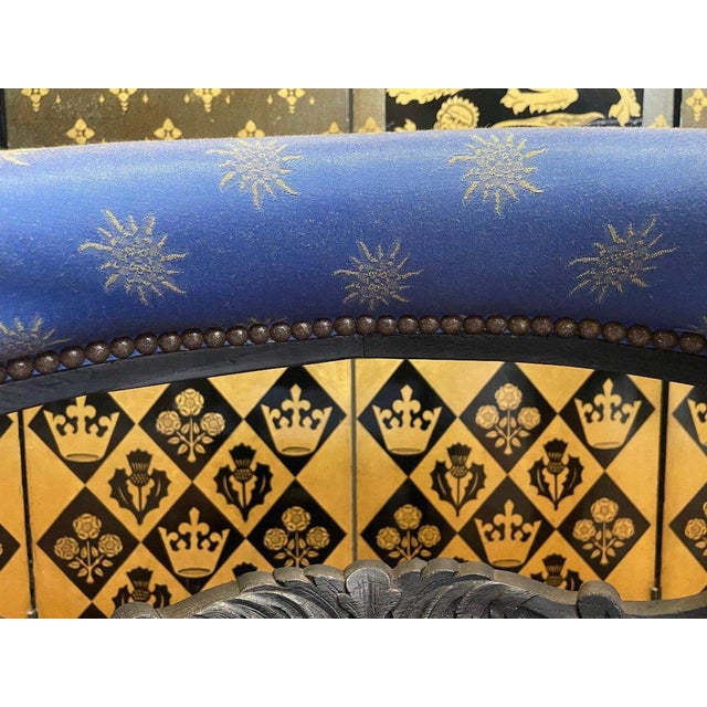 Napoleon III Louis Philippe Office Armchair For Sale - Image 5 of 11