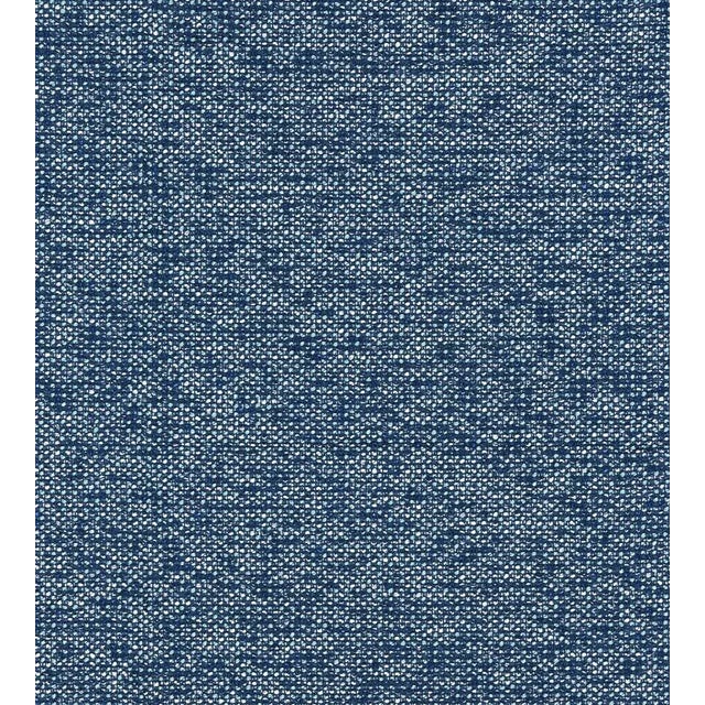 Traditional Sample - The House of Scalamandré Torrs Fabric, Ultramarine For Sale - Image 3 of 3