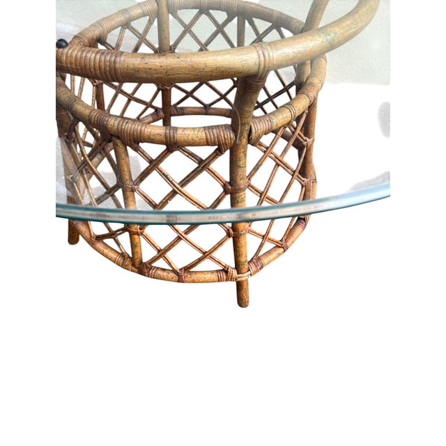 Ficks Reed Dining or Center Table For Sale - Image 15 of 15