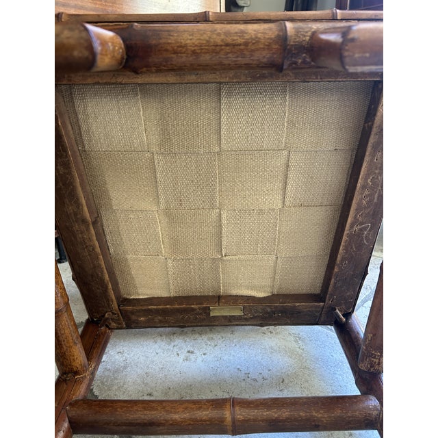 Black Japanese-Style Armchair by Maison Perret and Vibert, France, 1890 For Sale - Image 8 of 9