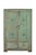 Indian Antique Indian Painted Teakwood Small Armoire, C. 1880 For Sale - Image 3 of 5