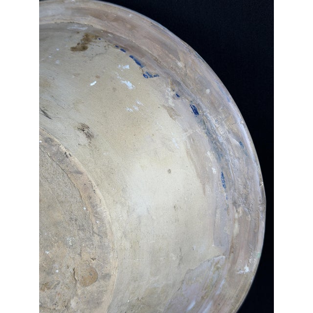 antique Granada Blue Majolica Bowl, 1800s For Sale - Image 9 of 11