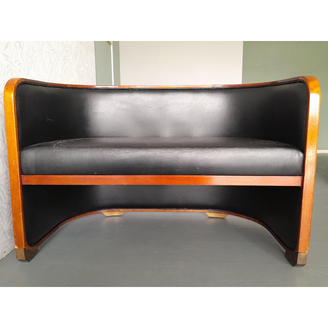 Art Deco Club Sofa from Studio Globe Wernicke, 1930s-1940s For Sale - Image 16 of 18