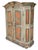 Two-door painted wardrobe, dated 1804 A refined example of continental cabinet making and decoration: this unique two-door...