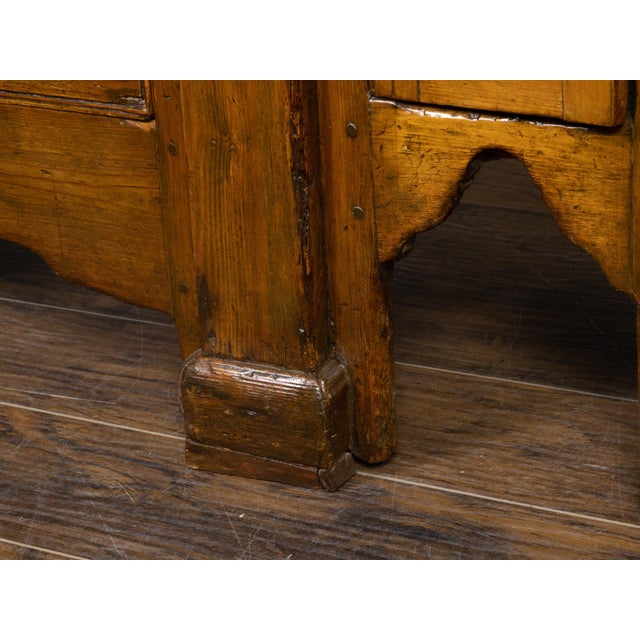 English Georgian Period 1800s Pine Dresser with Open Shelves and Drawers For Sale - Image 4 of 12