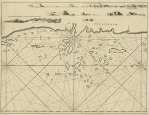 Sea Chart of the Tenasserim Area, 1790, Paper