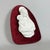 Vintage Relief Wall Sculpture Madonna Child Porcelain Biscuit from Benacchio For Sale - Image 4 of 11