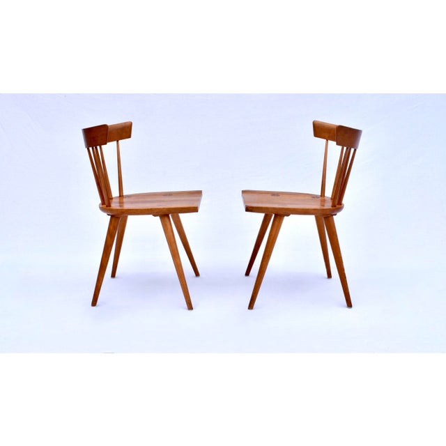 Paul McCobb Planner Group Mid-Century Modern Spindle Back Dining Chairs, Set of 4 For Sale - Image 12 of 17