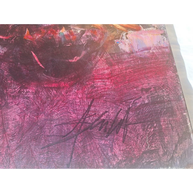 Venus by Henry Ascencio 1996 Limited Edition #49/75 Embellished Giclee on Canvas Contemporary Art Figurative Female Form...