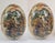 Ceramic Vintage Pair Chinese Satsuma‑Style Hand‑Painted Porcelain Eggs 5" For Sale - Image 7 of 10
