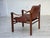 Danish Safari Armchair in Leather from Skipper's Furniture, 1970s For Sale - Image 15 of 17