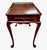 Queen Anne 1940s Queen Anne Style Mahogany Tea Table With Double Pullout Trays For Sale - Image 3 of 10