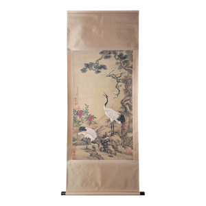 Chinese Huaniao Scroll