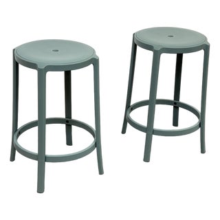 Edward Barber & Jay Osgerby for Emeco on & on Counter Stools, Pair For Sale