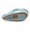 Vintage Peck and Peck Italian Ceramic Whale Piggy Bank Raymor Style 1960s Aqua Blue Teal MCM Bank Italy 032 For Sale In Palm Springs - Image 6 of 7