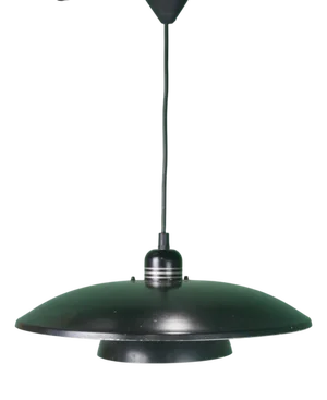 Danish Lamp in Black, 1970s